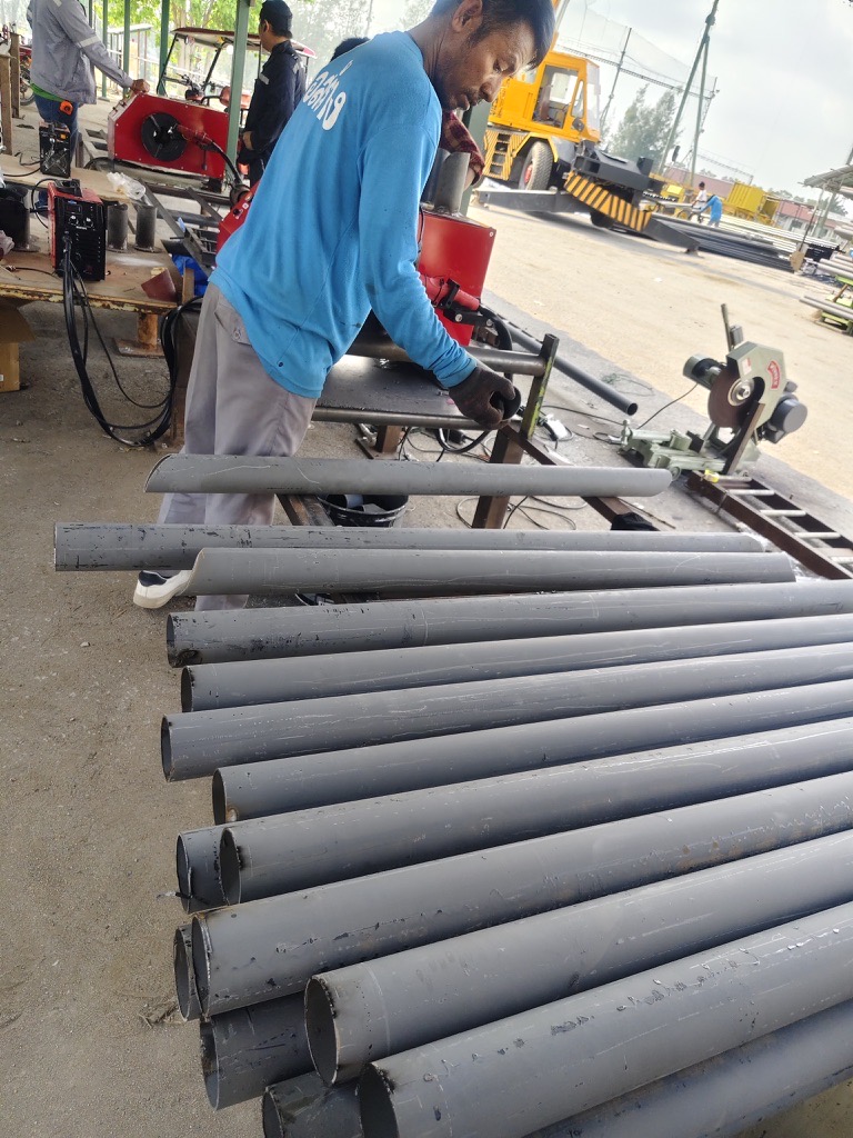 เครื่องบากท่ออัตโนมัติ การทำงาน